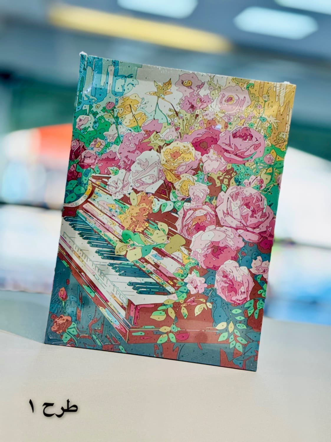 بوم نقاشی آبرنگی سایز 40*30 (آماده رنگ آمیزی) — تصویر ۶