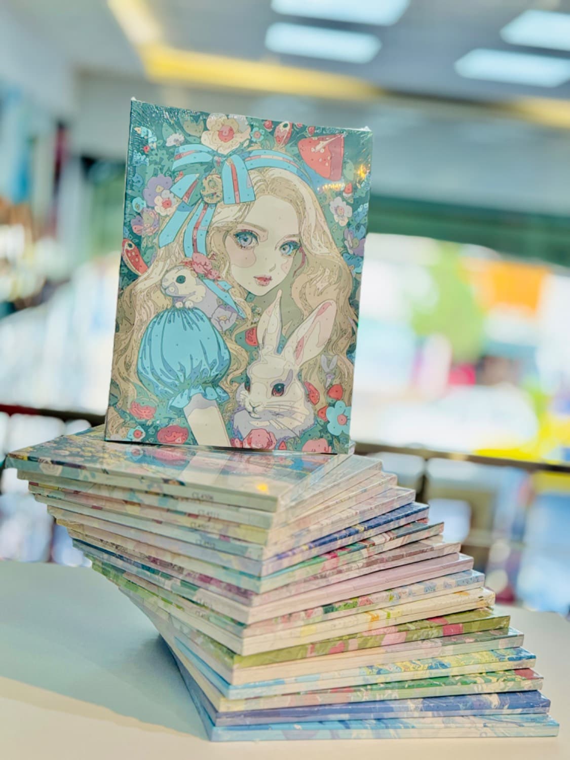 بوم نقاشی آبرنگی سایز 40*30 (آماده رنگ آمیزی)