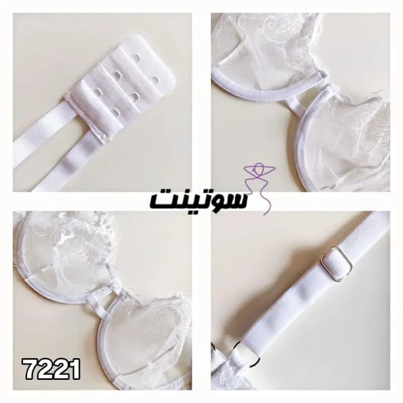 شورت و سوتین توری زنانه فانتزی 7221 — تصویر ۷