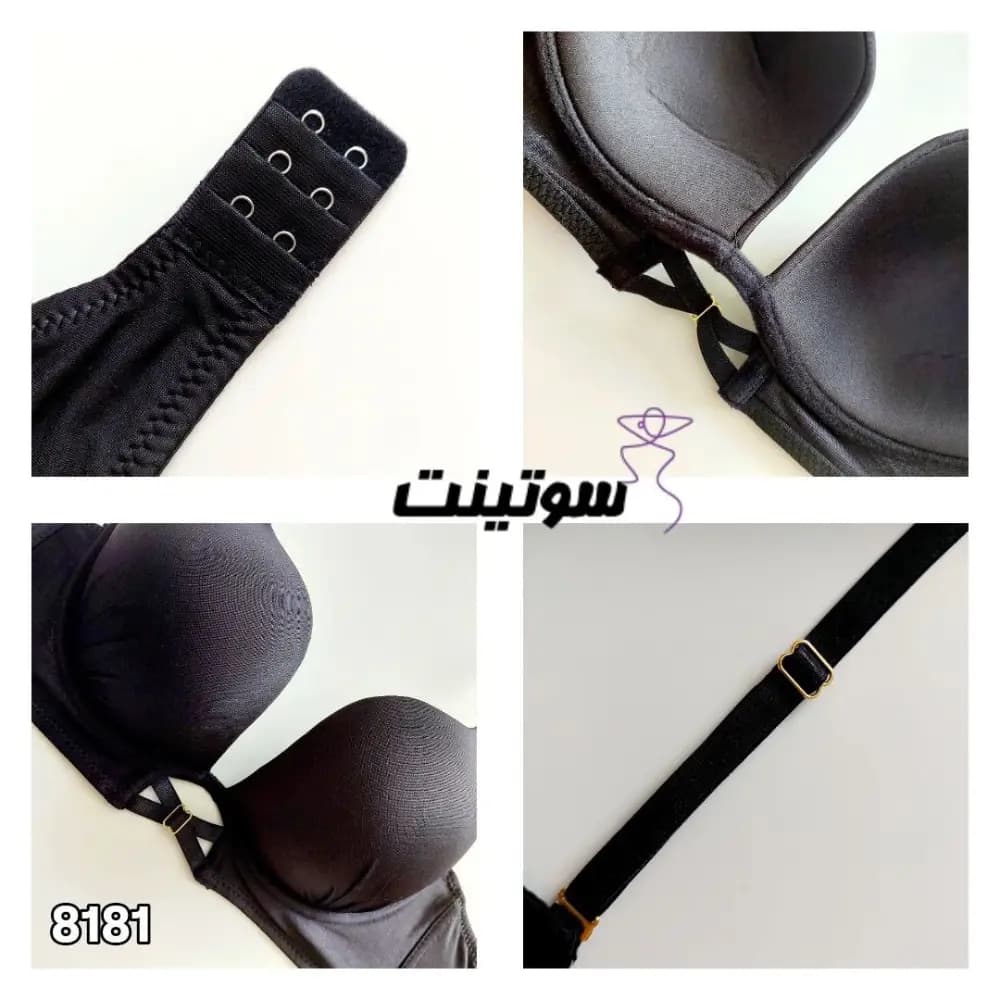 ست شورت و سوتین لیزری اسفنجی 8181 — تصویر ۱۲