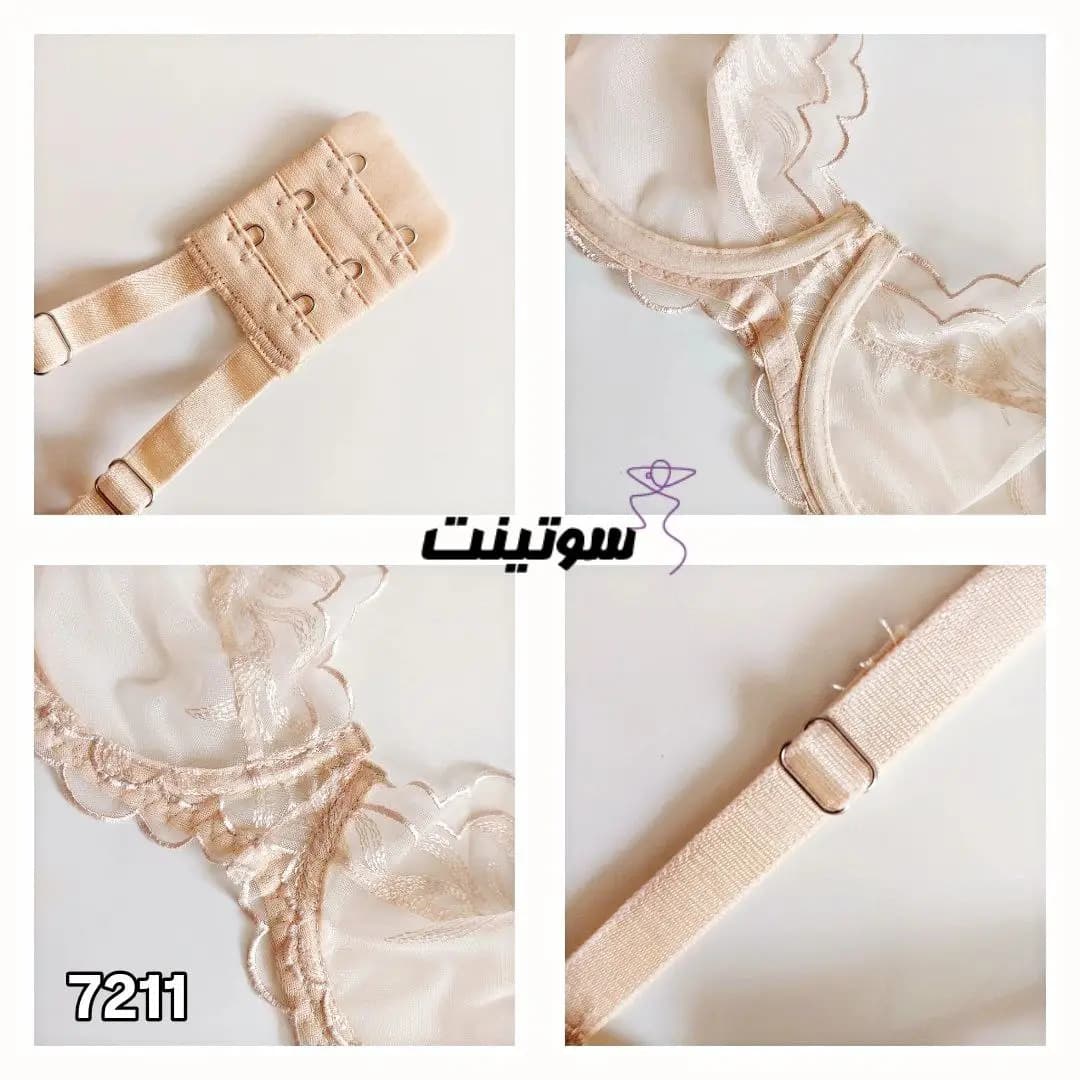شورت و سوتین توری زنانه میسا 7211 — تصویر ۳