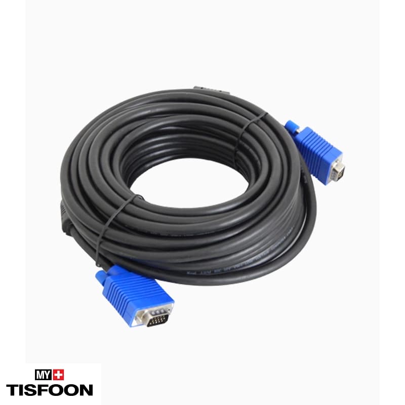 کابل VGA کی نت مدل K-CVGA0100 طول ۱۰ متر FHD — تصویر ۲