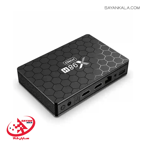 اندروید باکس مدل ANDROID BOX X98H PRO TV BOX 4GB 32GB — تصویر ۷