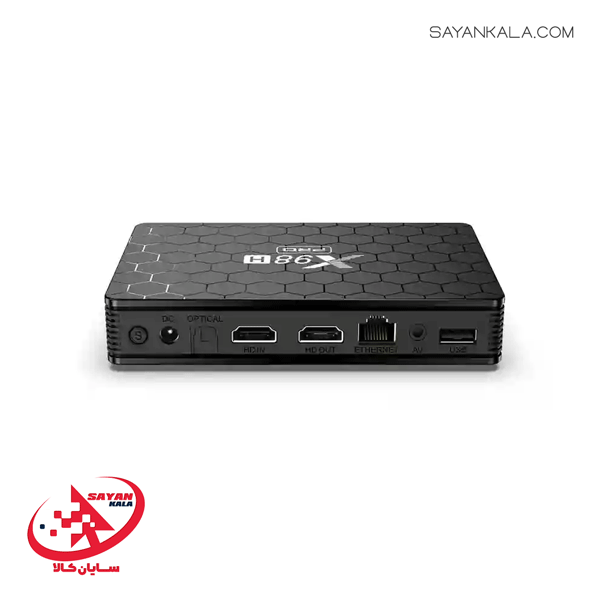 اندروید باکس مدل ANDROID BOX X98H PRO TV BOX 4GB 32GB — تصویر ۶