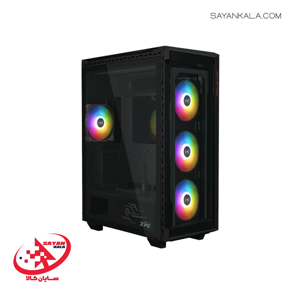 کیس کامپیوتر ای دیتا ایکس پی جی مدل CASE ADATA XPG BATTLECRUISER ll SUPER BLACK — تصویر ۳