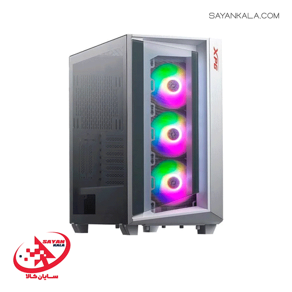 کیس کامپیوتر ای دیتا ایکس پی جی مدل CASE ADATA XPG BATTLECRUISER SUPER WHITE — تصویر ۲