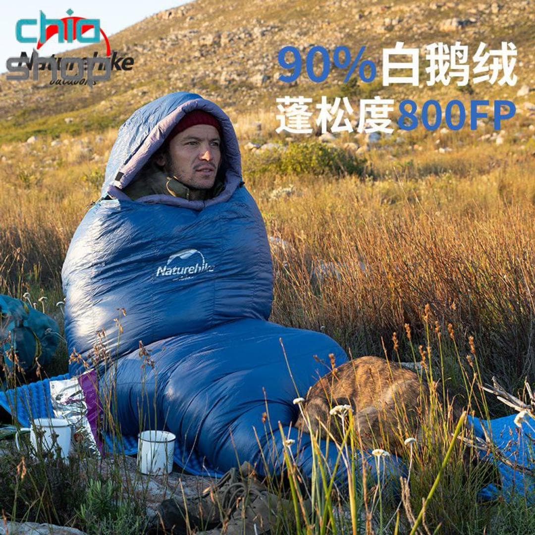 کیسه خواب نیچرهایک blue-M 700G — تصویر ۵