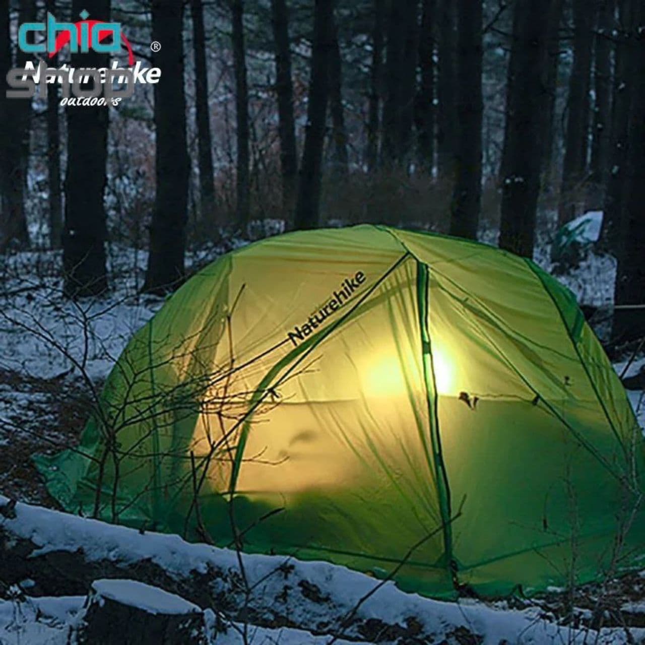 چادر 2 نفره فوق سبک + تشک نیچرهایک NH17T012-T Star River — تصویر ۳