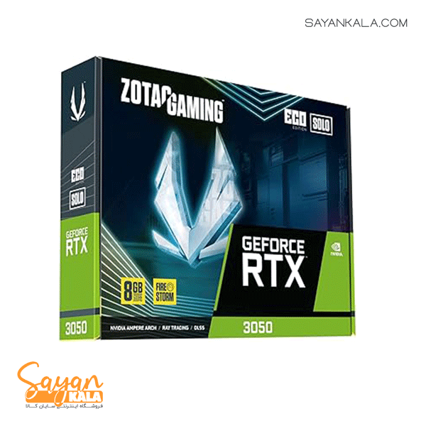 کارت گرافیک زوتک مدل GRAPHICS CARD ZOTAC GEFORCE RTX 3050 ECO SOLO 6GB DDR6