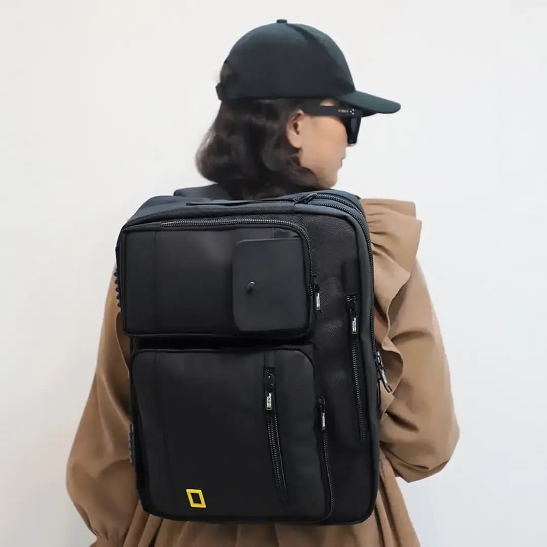 کیف سه‌کاره لپ‌تاپ National Geographic مدل Darvin — تصویر ۳