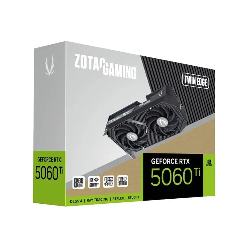 کارت گرافیک زوتاک GeForce RTX5060 Ti 8GB Twin Edge GDDR7 — تصویر ۸