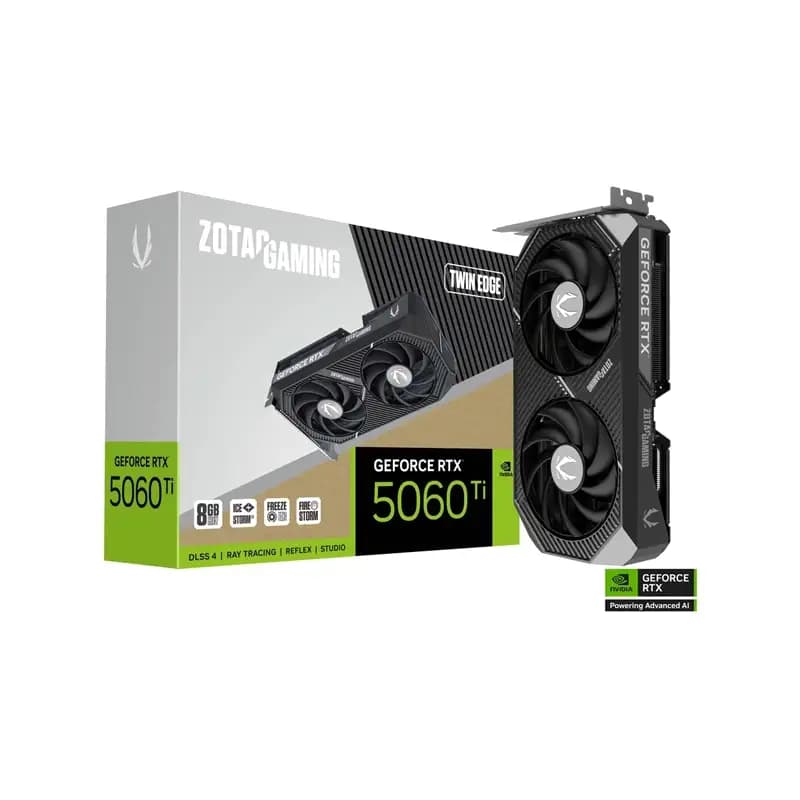 کارت گرافیک زوتاک GeForce RTX5060 Ti 8GB Twin Edge GDDR7