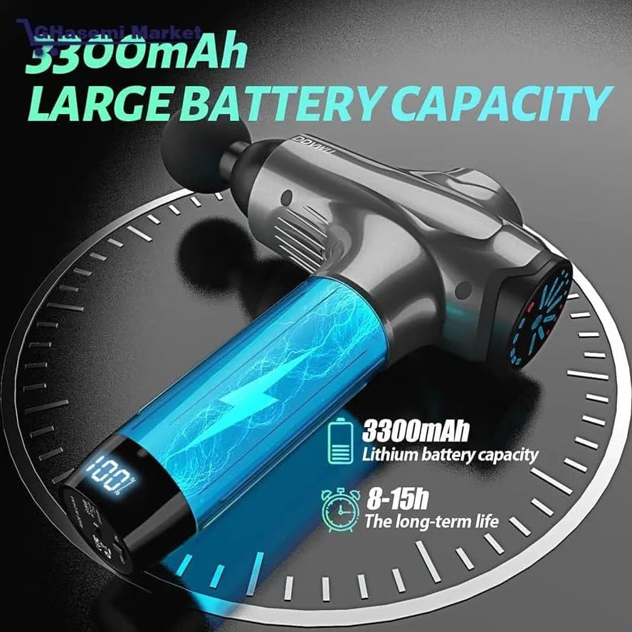 ماساژور تفنگی آلمانی MASSAGE GUN مدل DDVWU — تصویر ۵