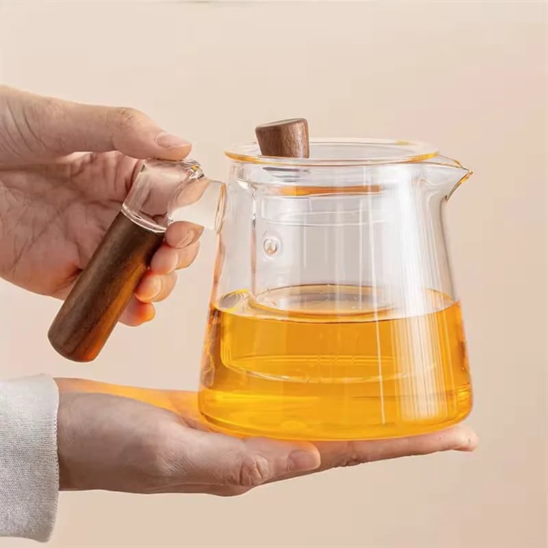 قوری و دمنوش ساز شیشه‌ای مدل PSC-TP070 — تصویر ۷