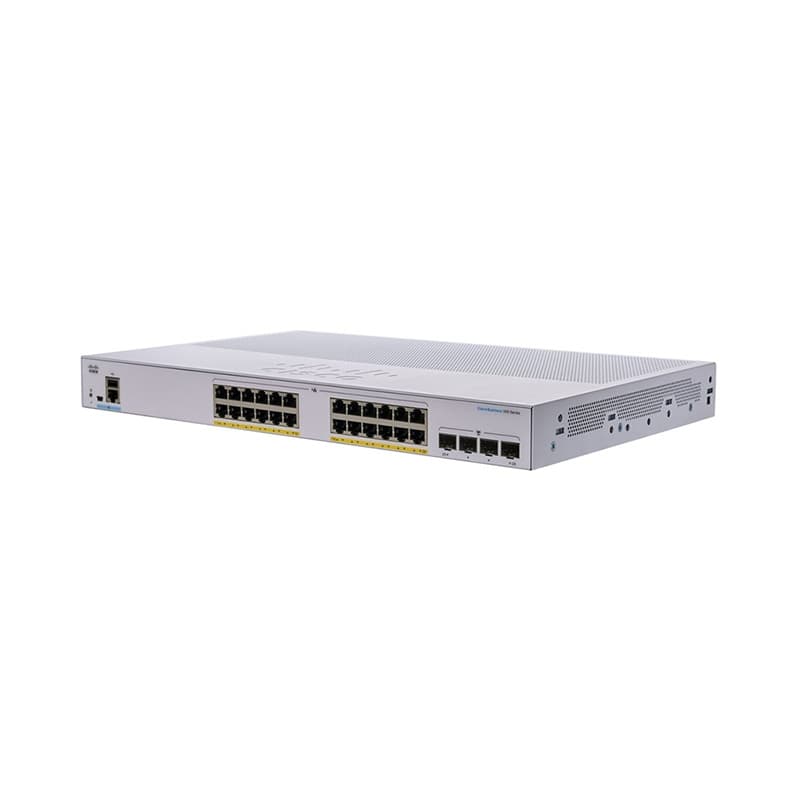 سوییچ شبکه 24 پورت PoE سیسکو CBS350-24P-4X در بازار شبکه — تصویر ۳