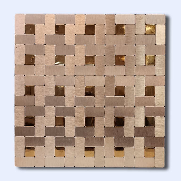 کاشی بین کابینتی پشت چسبی مسی 30 سانتی کد 16299 — تصویر ۲
