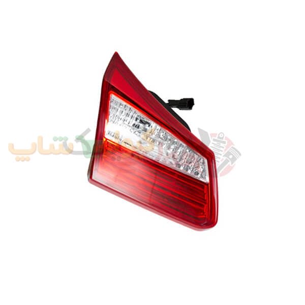 طلق شیشه یا چراغ عقب چپ روی درب صندوق تیگو 5 قدیمی