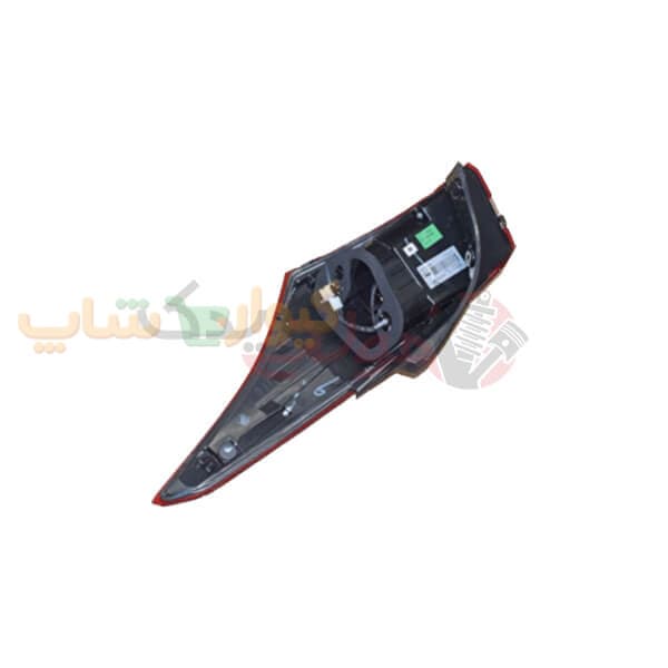 طلق شیشه یا چراغ عقب چپ روی گلگیر آریزو 6 — تصویر ۳