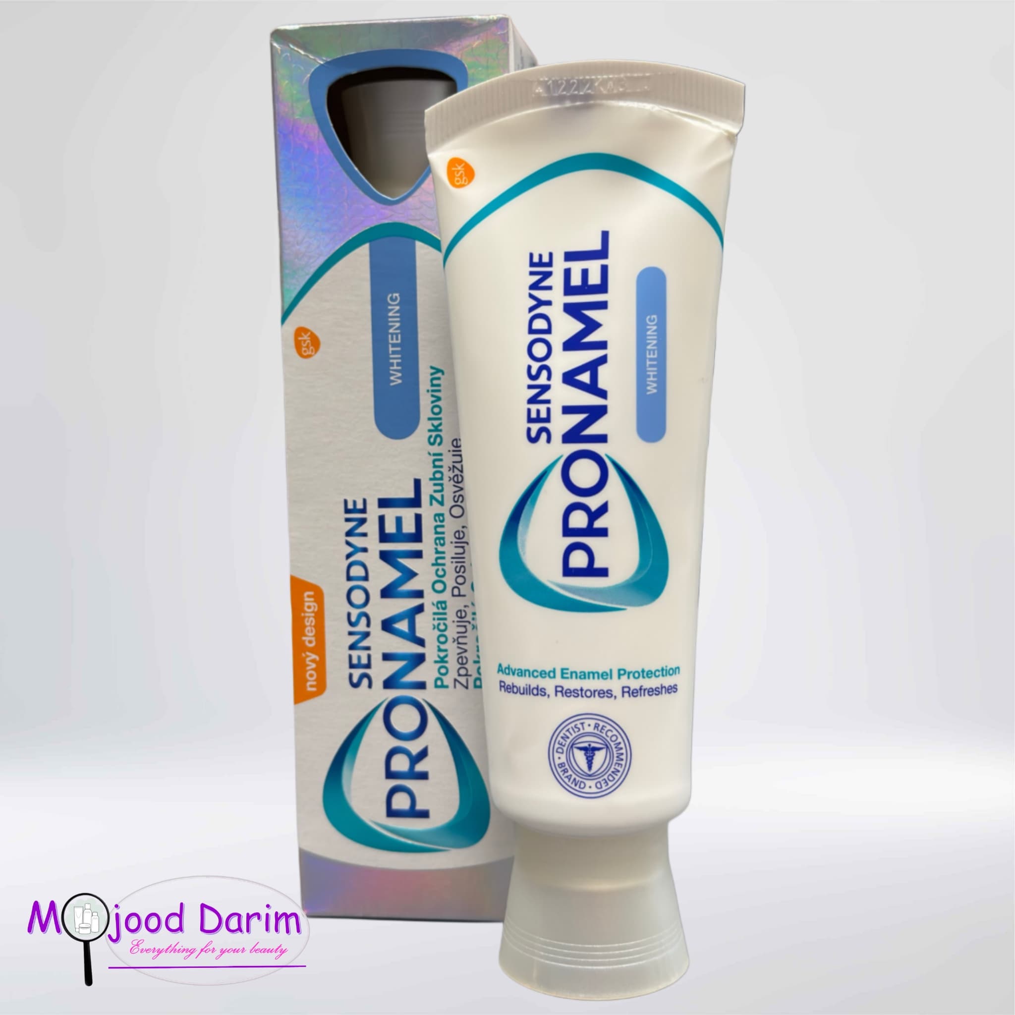 خمیر دندان سنسوداین پرونمل سفیدکننده | SENSODYNE PRONAMEL WHITENING