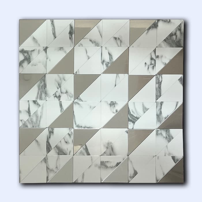 کاشی بین کابینتی پشت چسبی سفید سیلور 30 سانتی کد 16269 — تصویر ۵