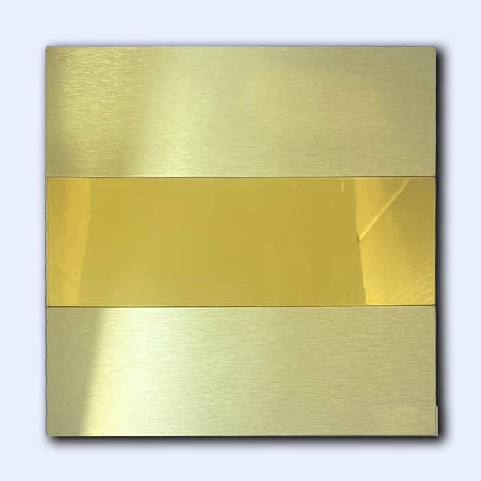 کاشی بین کابینتی پشت چسبی طلایی 30 سانتی کد 16257 — تصویر ۲