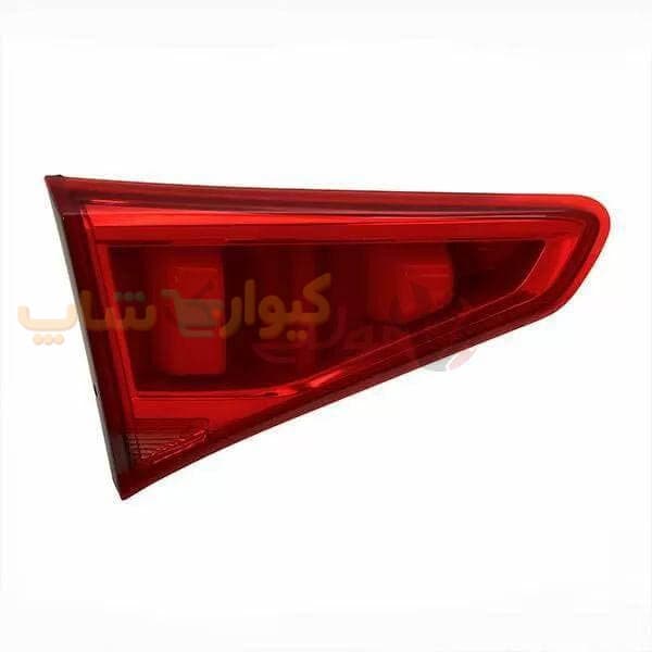 طلق شیشه یا چراغ عقب چپ روی درب صندوق تیگو 7