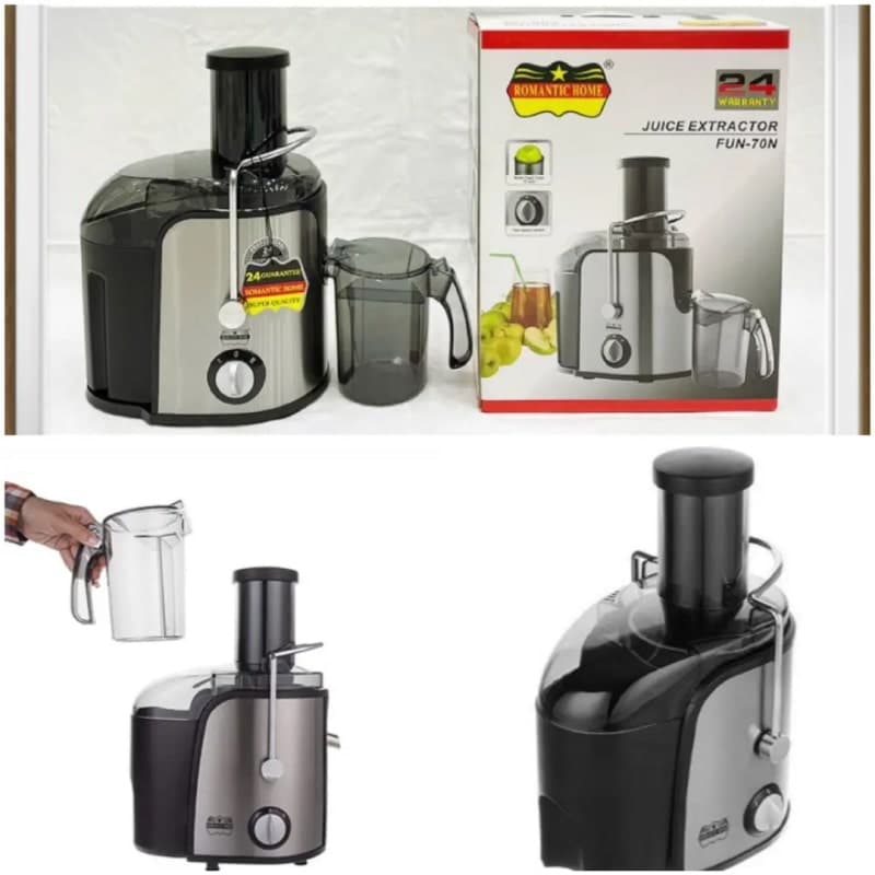 آبمیوه گیری رومانتیک هوم مدل FUN-70N — تصویر ۳
