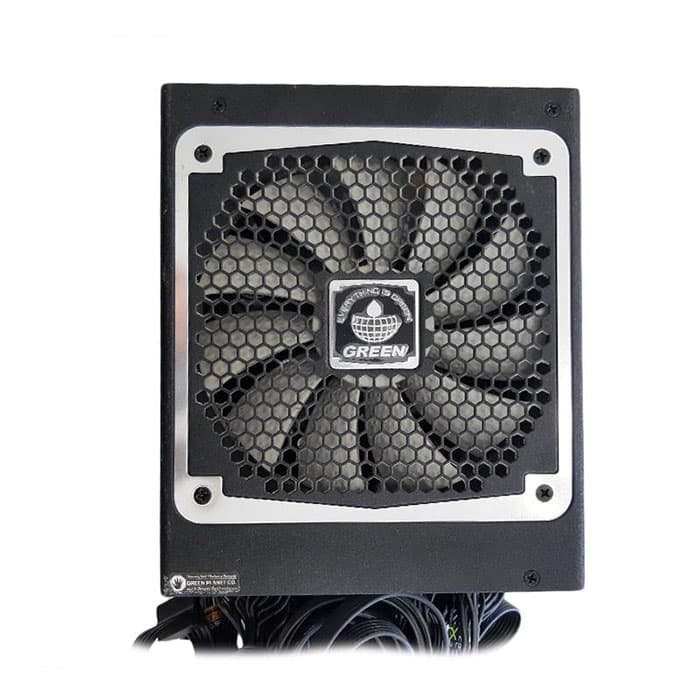پاور استوک گرین ۷۵۰ وات فول ماژولار مدل GREEN Power Supply GP750B-OCPT 80 Plus Platinum — تصویر ۴