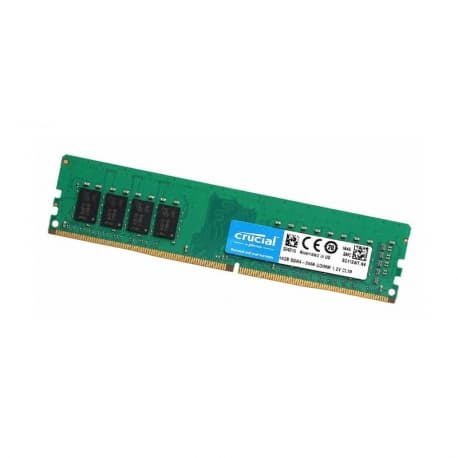رم کامپیوتر DDR4 تک کاناله 2666 مگاهرتز Crucial مدل CL19 ظرفیت 16 گیگابایت