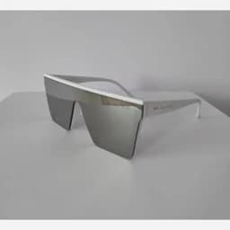 عینک آفتابی مدل SL312W رنگ بدنه سفید رنگ شیشه پلیسی جنس خوب باکیفیت پرفروش باحداقل سود کد D0195 ایکس — تصویر ۳