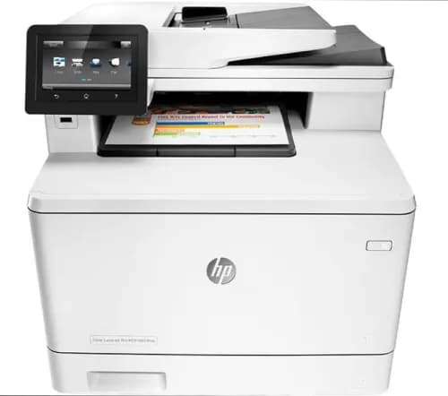 پرینتر رنگی لیزری اچ پی مدل LaserJet Pro MFP M477fdn