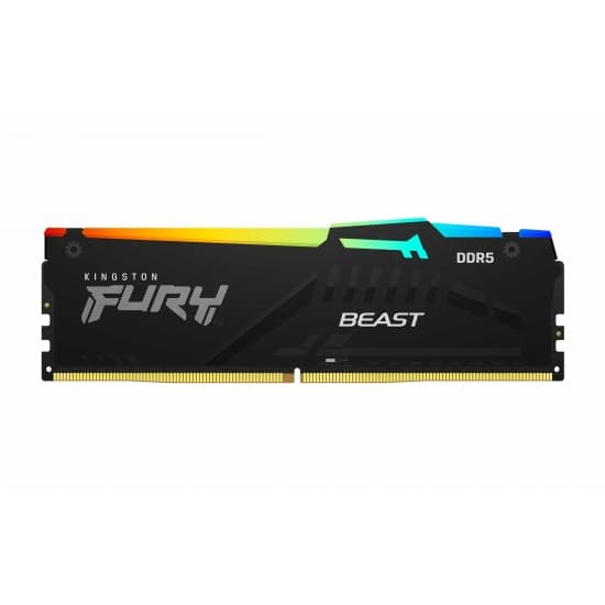 رم 32 گیگابایت DDR5 5600 کینگستون FURY Beast RGB Dual
