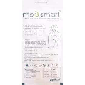 دستکش جراحی کم پودر سایز 7.5 MediSmart ( ارسال از تهران )