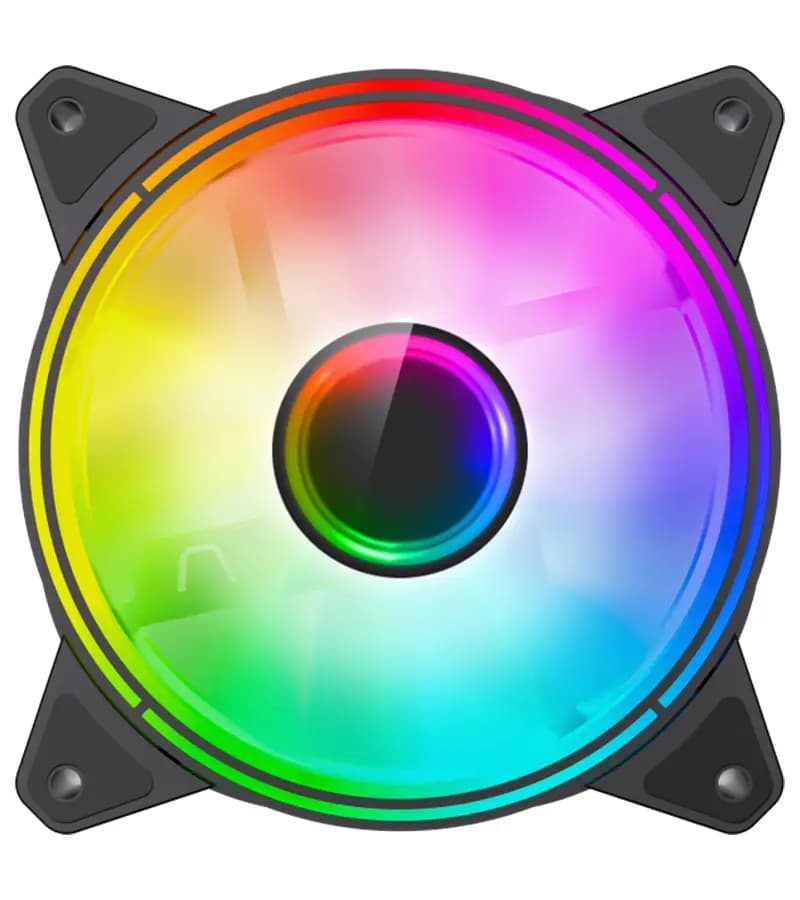 فن کیس گیم مکس FN-12Rainbow-Q-Infinity — تصویر ۳