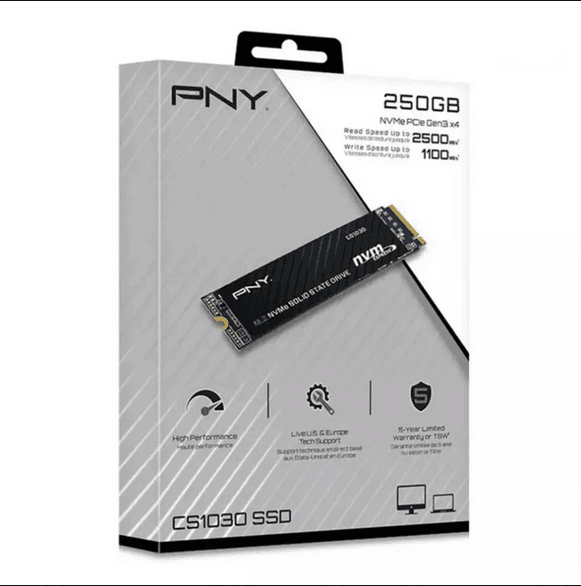 اس اس دی پی ان وای SSD PNY CS1030 250GB M.2 NVMe — تصویر ۱۱