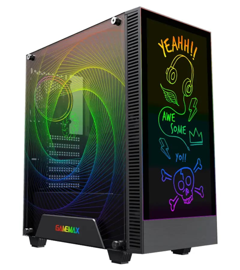 کیس کامپیوتر گیم مکس گیمینگ CASE GAMEMAX Kreator GAIMING — تصویر ۳