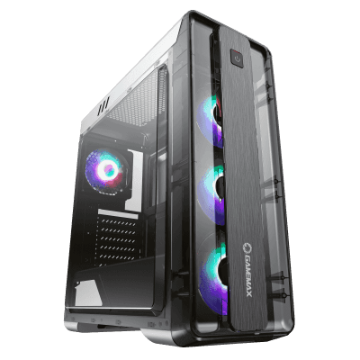 کیس کامپیوتر گیم مکس CASE GAME MAX Moon Light FRGB White