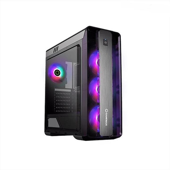 کیس کامپیوتر گیم مکس CASE GAME MAX Moon Light FRGB Black