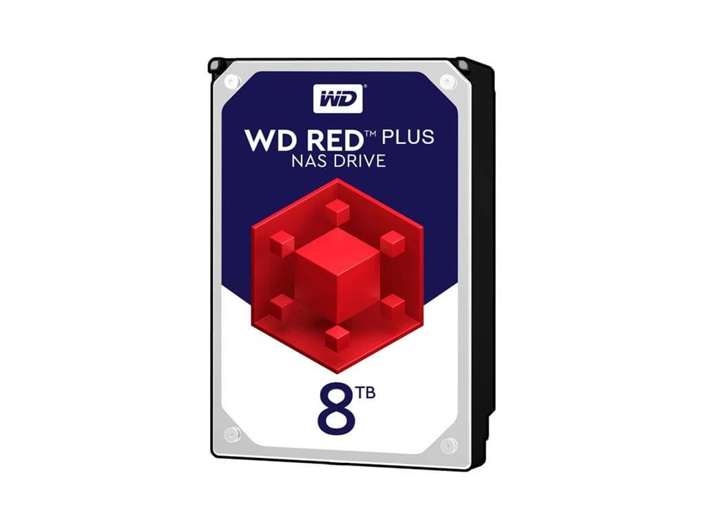 هارددیسک اینترنال وسترن دیجیتال سری رد پلاس (نو)WD80EFPX 8TB