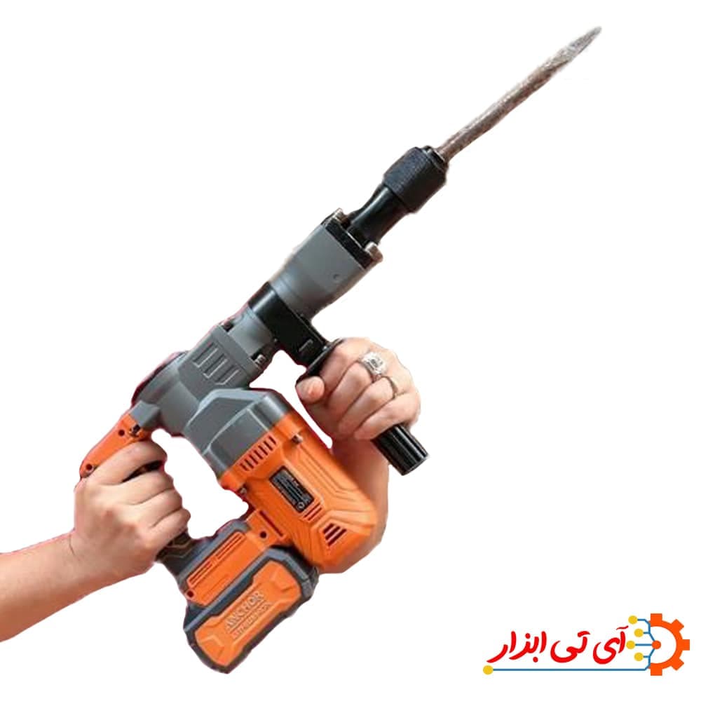 چکش تخریب شارژی براشلس آنکور 20 ولت مدل DCD1 تک باتری — تصویر ۷