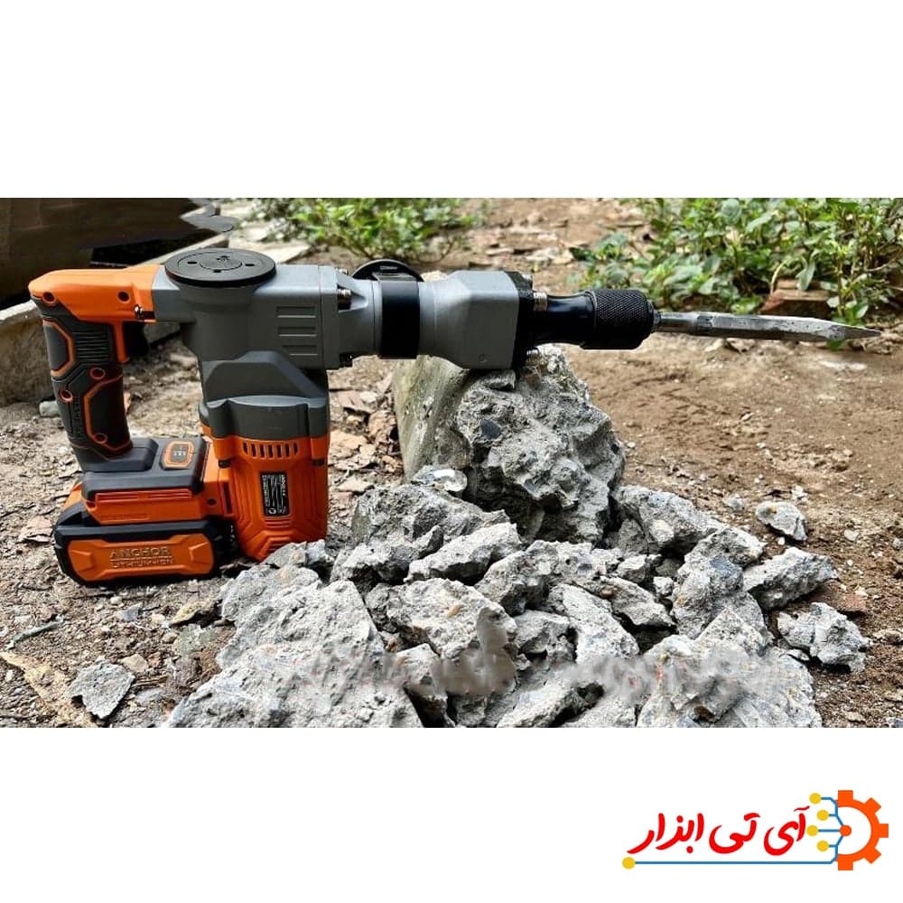 چکش تخریب شارژی براشلس آنکور 20 ولت مدل DCD1 تک باتری — تصویر ۱۱