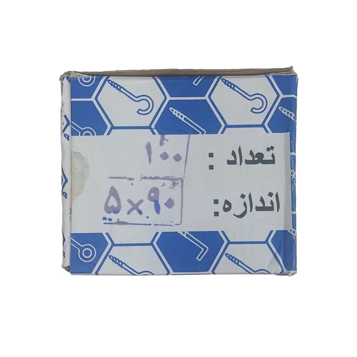 بسته 100 عددی رزه قلاب شکل سایز 90*5 میلیمتر — تصویر ۴