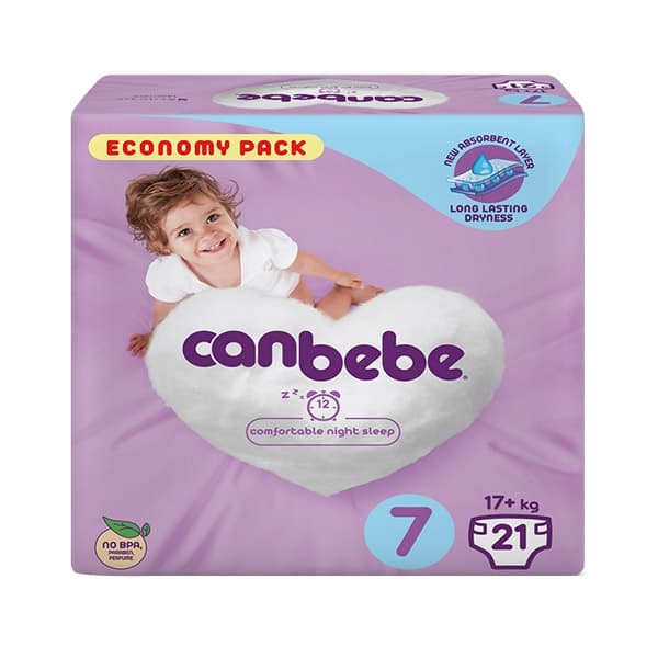 پوشک بچه جان به به(Canbebe) سایز 7