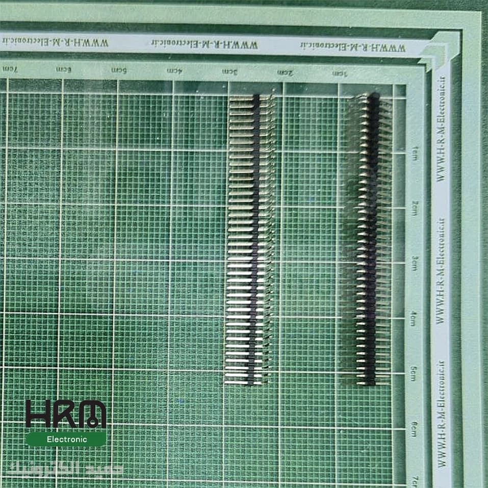 پین‌هدر نری 40*1 پین صاف (1.27mm) — تصویر ۶