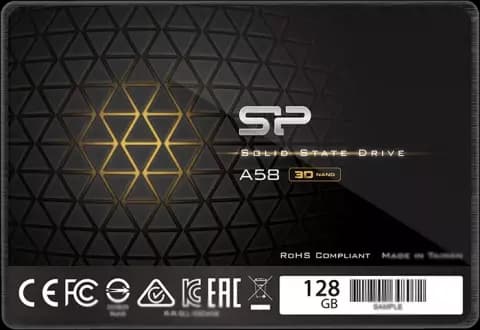 حافظه داخلی سیلیکون پاور 128گیگ مدل s57 ssd sata کارکرده