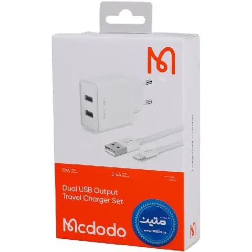 شارژر MCDODO-CH3970/سفید — تصویر ۵