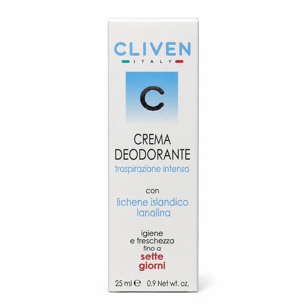 کرم دئودرانت هفت روزه کلیون Cliven حجم 25 میل — تصویر ۳