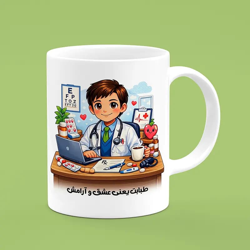ماگ پزشک (طرح27) — تصویر ۳