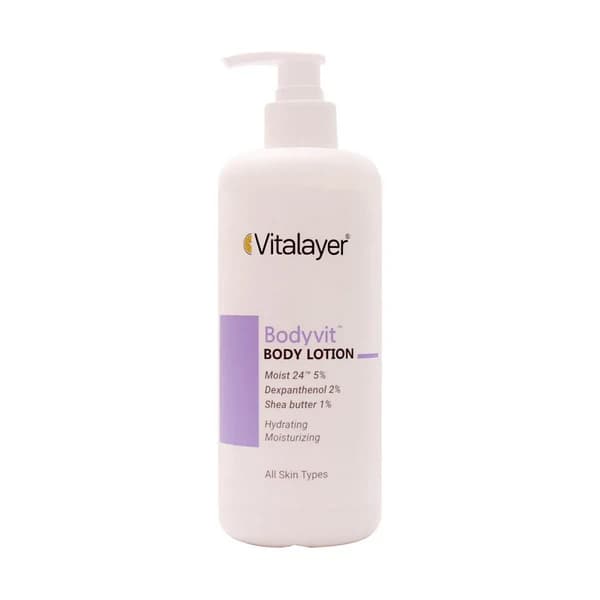 لوسیون بدن بادی ویت انواع پوست ویتالیر 500 میلیلیتر Vitalayer