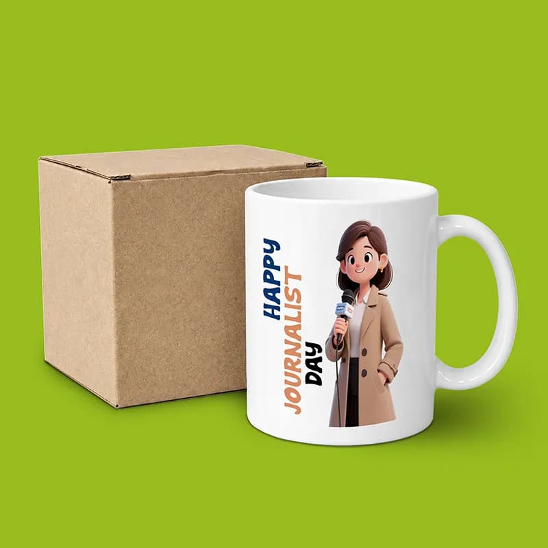 ماگ خبرنگار (طرح8)